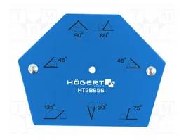 HÖGERT TECHNIK Équerre de soudage magnétique hexagonale 22,5kg