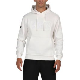 Sweat à capuche homme +8000 Esnou Blanc L
