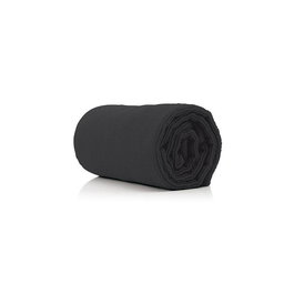 Bifull - Serviette en coton recyclé noir - 90 x 50 cm
