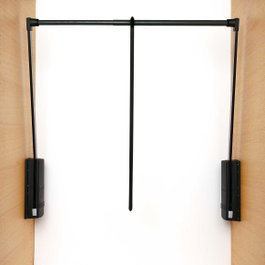 SERVETTO Portant abatible 2004 extensible 600-1000 mm noir