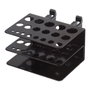 Wolfcraft wss Support pour forets pour panneau perforé 20 forets Ø2-20 mm 80x59x41 mm acier peint noir