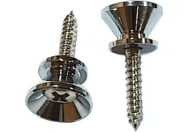 YELLOWPTS Attaches de courroie type Strat - Chrome (2 unités)