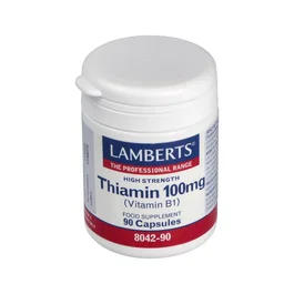 LAMBERTS Vitamine B1 (Tiamine) 100 mg, 90 capsules