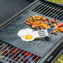 Pack Barbecue au Charbon de Bois Pliable en Acier Inoxydable et Tapis de Cuisson pour Four et Barbecue InnovaGoods