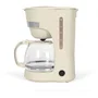 Livoo Cafetière électrique DOD200C - 750 W - 1.25 L (10-12 tasses) - Blanc cassé - Porte-filtre amovible, anti-gouttes, maintien au chaud