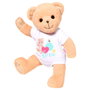 Baby Born Ours en Peluche Blanc 36 cm avec Bras et Jambes Articulés - Jouet en Peluche pour Bébé et Enfant - MGA