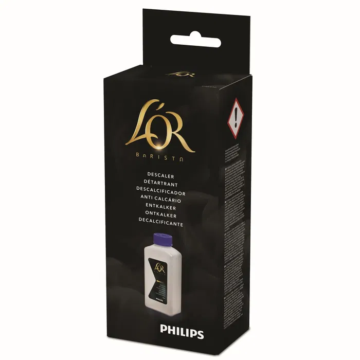 Philips CA6530/00 - Détartrant pour machine à café L'OR BARISTA - Elimine le calcaire - Flacon de 250ml