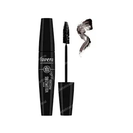 Lavera Mascara Volumen Intenso Black - Mascara volume intense noir 13 ml - À l'huile d'argan et cire d'abeille bio - Testé dermatologiquement