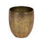 BigBuy Garden Cache-pot Doré Fer (3 Unités)