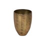 BigBuy Garden Cache-pot Doré Fer (3 Unités)