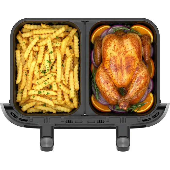 Medion Air Fryer P25 XXL Flex M 10,8 L Noir Mat