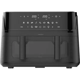 Medion Air Fryer P25 XXL Flex M 10,8 L Noir Mat