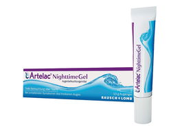 Bausch & Lomb Artelac Nighttime Gel Ophtalmique 10 g pour Yeux Secs, Protection Nocturne