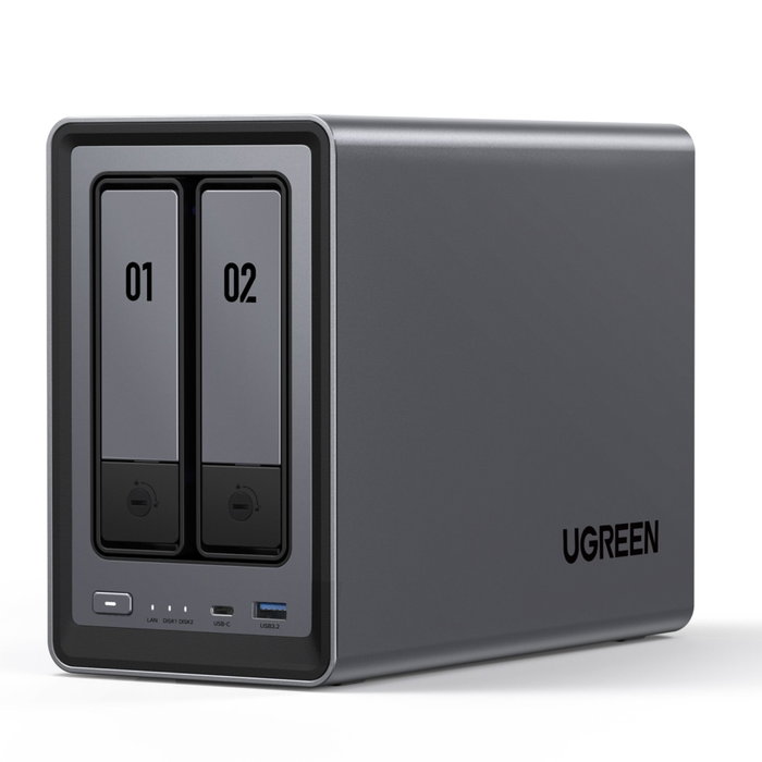 UGREEN NASync DXP2800 Serveur NAS 2 baies 8 Go UGREEN NASync DXP2800 Serveur NAS 2 baies 8 Go