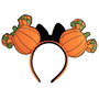 Loungefly Diadème Oreilles de Citrouille Mickey Halloween Disney - Accessoire à décorer