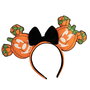 Loungefly Diadème Oreilles de Citrouille Mickey Halloween Disney - Accessoire à décorer