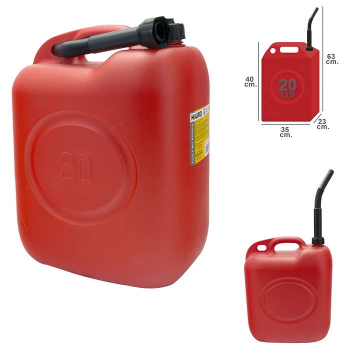 MAURER Bidon d'essence 20 litres homologué MAURER Bidon d'essence 20 litres homologué