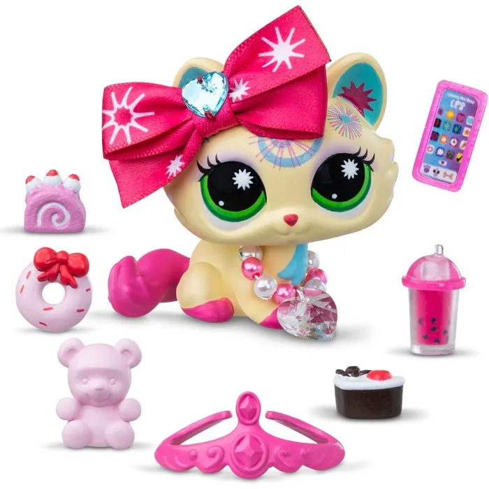 Littlest Pet Shop Coffret figurines Sweet & Stylish BF00747 Littlest Pet Shop Coffret figurines Sweet & Stylish BF00747