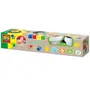Ses Creative Peinture à Doigts Éco 4 Pots - Activité Créative Peinture pour Enfants 2+ Ans - Vert et Multicolore