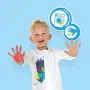 Ses Creative Peinture à Doigts Éco 4 Pots - Activité Créative Peinture pour Enfants 2+ Ans - Vert et Multicolore