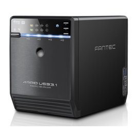Fantec QB-35U31R Boîtier RAID pour 4 disques durs/SSD SATA USB 3.1 Gen. 2