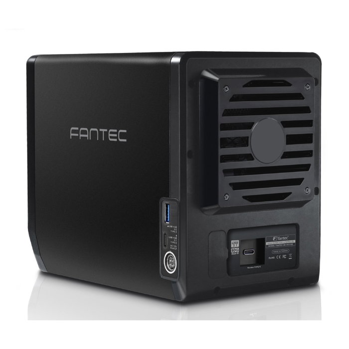 Fantec QB-35U31R Boîtier RAID pour 4 disques durs/SSD SATA USB 3.1 Gen. 2 Fantec QB-35U31R Boîtier RAID pour 4 disques durs/SSD SATA USB 3.1 Gen. 2