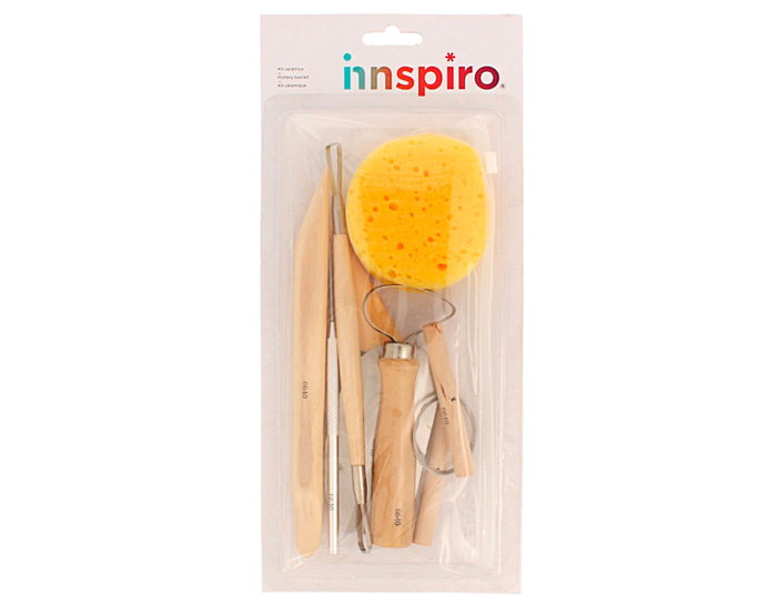Innspiro Set de 8 outils pour le modelage de pâte et céramique