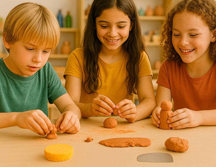 Innspiro Set de 8 outils pour le modelage de pâte et céramique