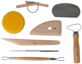 Innspiro Set de 8 outils pour le modelage de pâte et céramique