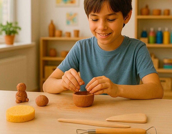 Innspiro Set de 8 outils pour le modelage de pâte et céramique