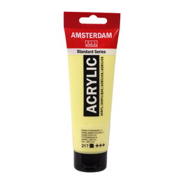 Amsterdam Standard Series Peinture acrylique Jaune citron permanent clair 217 - 120 ml