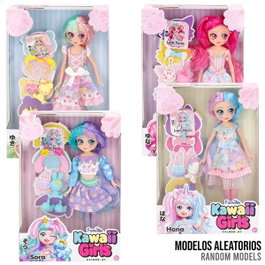 Color Baby Muñeca Fashion Kawaii avec Accessoires