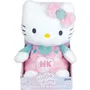 Jemini Peluche bouillotte chauffante Hello Kitty, douce, avec micro-perles d'argile, 21 cm, pour apaiser les maux de ventre et réchauffer