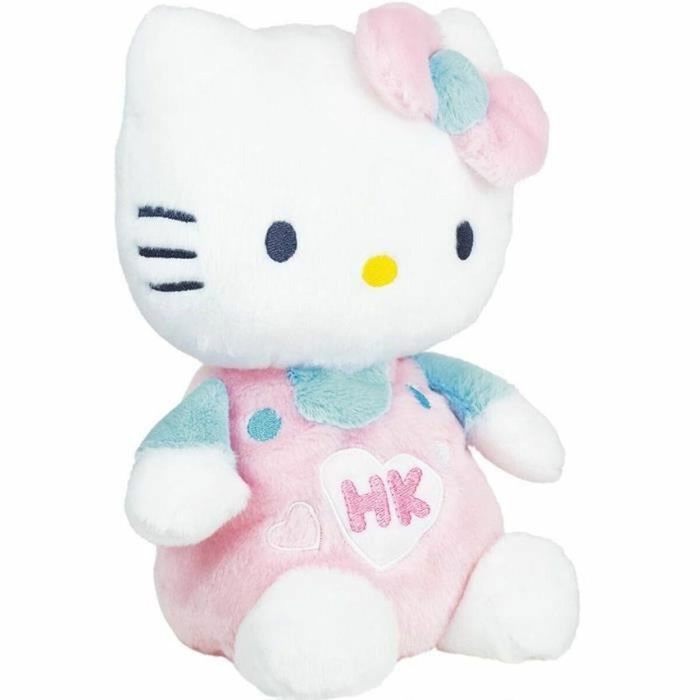 Jemini Peluche Bouillotte Hello Kitty Blanc et Rose, 21 cm