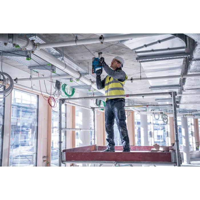 Bosch Professional Set combiné 2 outils 18V 0615V0003C : Perforateur GBH 18V-22 SDS-plus et Meuleuse GWS 18V-7 125 mm avec 2 batteries 5,0 Ah et chargeur