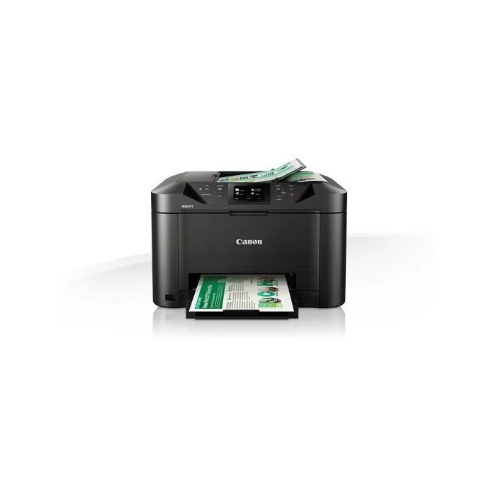 Canon MB5150 Maxify - Imprimante Multifonction Jet d'Encre A4 avec Fax sans fil, Impression/Copie/Scanner, 24 ipm Noir, 15.5 ipm Couleur