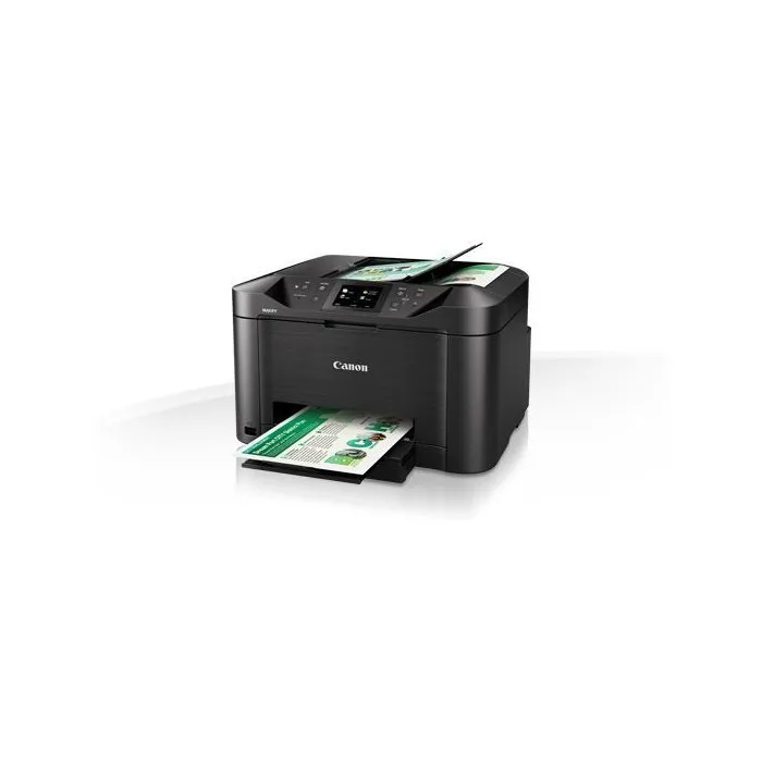 Canon MB5150 Maxify - Imprimante Multifonction Jet d'Encre A4 avec Fax sans fil, Impression/Copie/Scanner, 24 ipm Noir, 15.5 ipm Couleur