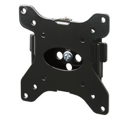 B-Tech BT7510 - Support mural pour téléviseur LCD jusqu'à 20 kg, noir, compatible VESA 75/100 mm, installation à ras du mur