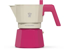 Pezzetti Cafetière Italienne FUTUREXPRESS, Aluminium, Rose, 3 tasses
