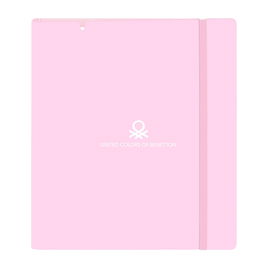 Reliure à anneaux Benetton Unique Rose Turquoise 27 X 32 X 4 cm