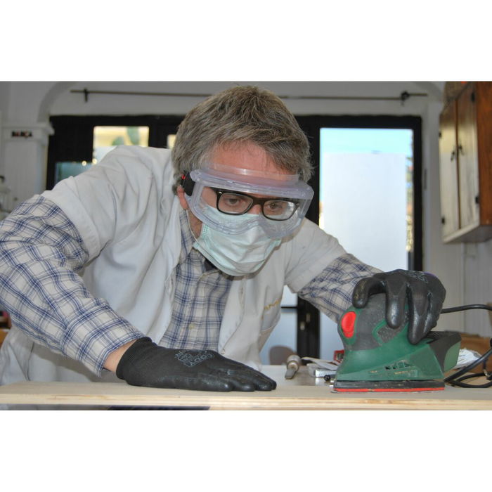 Lunettes de sécurité Eagle GUARDIAN GOOGLE Transparent Polycarbonate