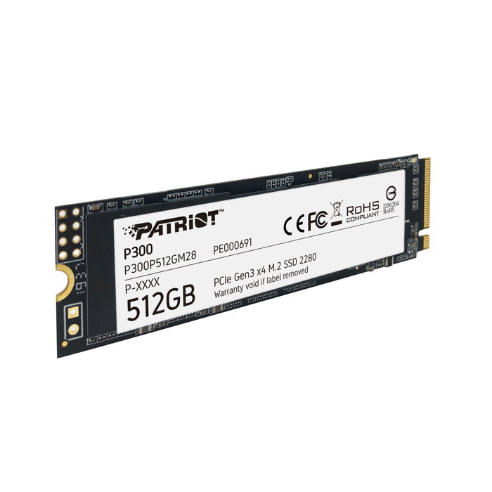 Patriot Memory M.2 SSD P300 512GB P300P512GM28 Patriot Memory M.2 SSD P300 512GB P300P512GM28