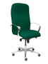 Piqueras y Crespo Chaise de Bureau Caudete Vert Bouteille