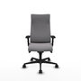 Piqueras Y Crespo Fauteuil Albacete avec mécanisme synchrone, Similpiel Gris