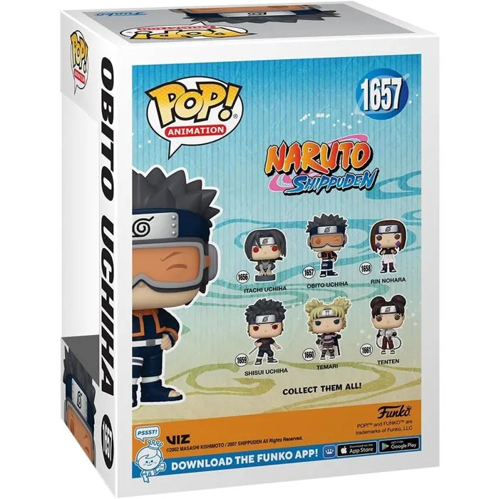 Funko Pop! Naruto Shippuden - Figurine Obito Uchiha Enfant Vinyle - Figurine de Collection