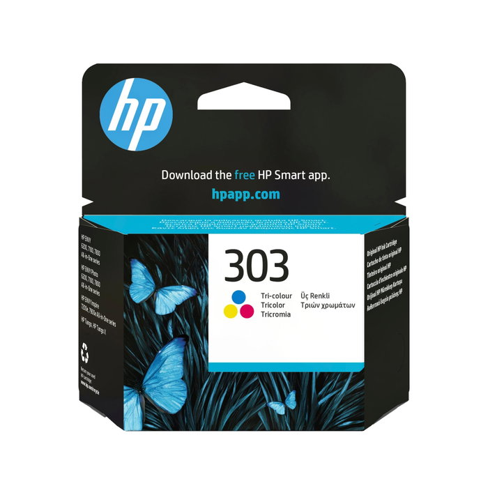 HP Ink 303 T6N01AE Cyan, Magenta, Jaune HP Ink 303 T6N01AE Cyan, Magenta, Jaune