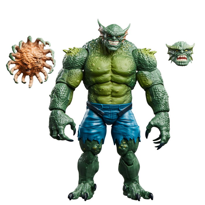 HASBRO Figure Articulée Marvel Abomination The Incredible Hulk 15 cm avec 2 Accessoires et 2 Têtes Alternatives