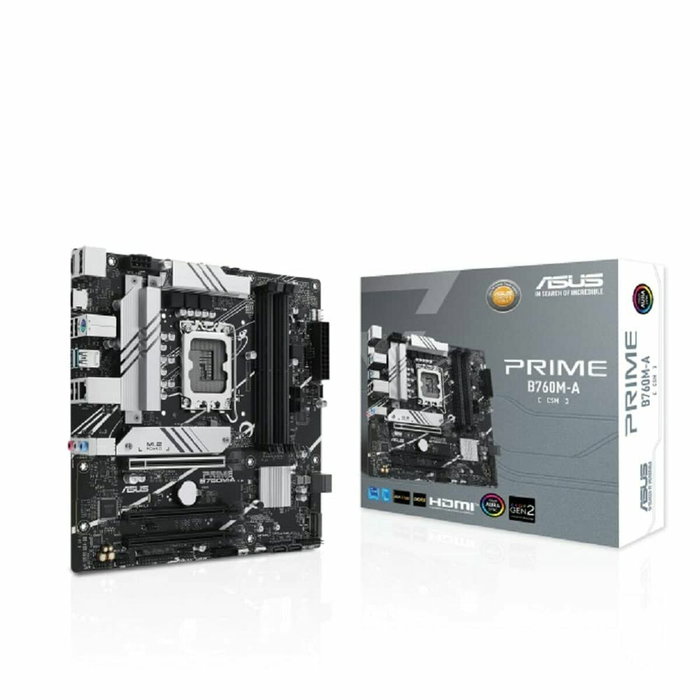 Asus PRIME B760M-A-CSM Black, silver Asus PRIME B760M-A-CSM Black, silver