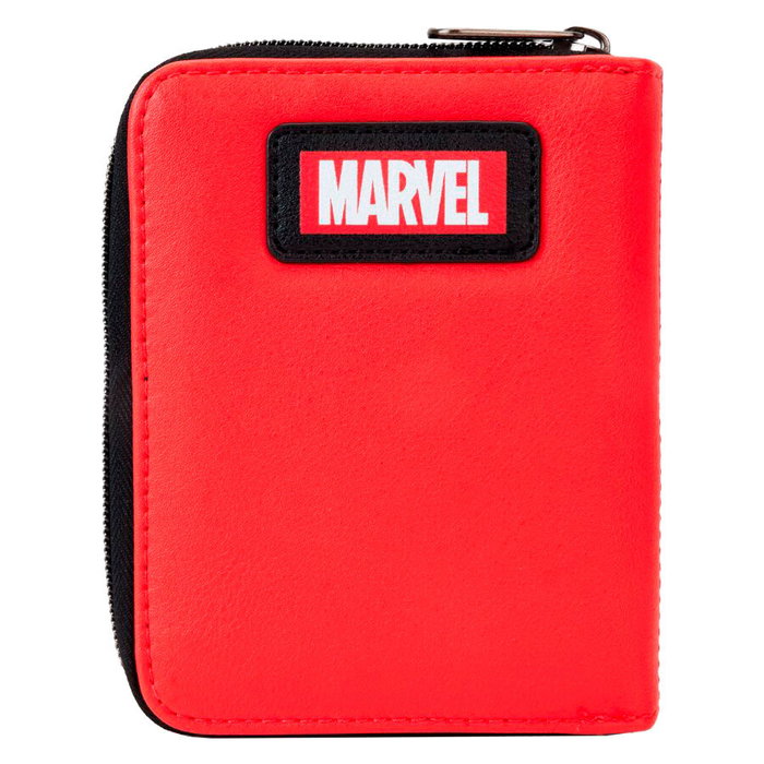 LOUNGEFLY Portefeuille à rabat de collection Marvel 50th Anniversary Wolverine Comic Action en cuir synthétique