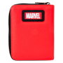 LOUNGEFLY Portefeuille à rabat de collection Marvel 50th Anniversary Wolverine Comic Action en cuir synthétique